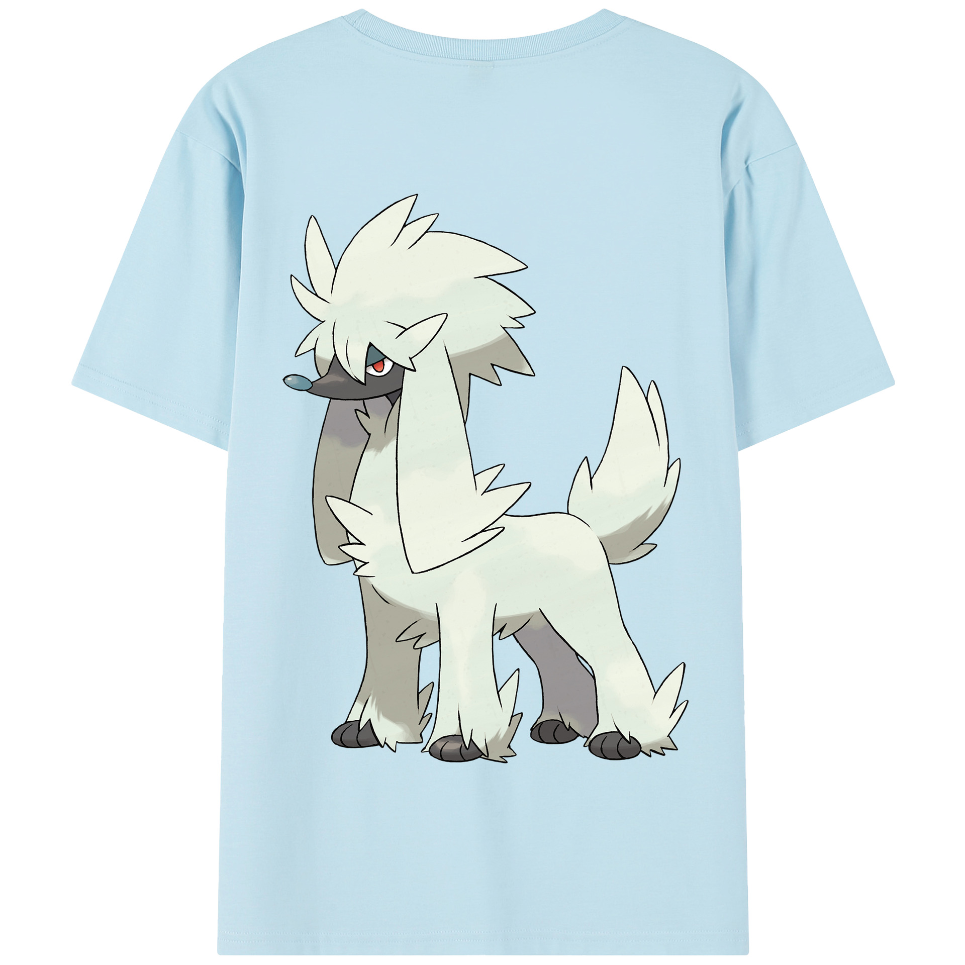 （画像用） ポケットモンスター Pokémon 綿100％半袖Tシャツ（背面プリント）